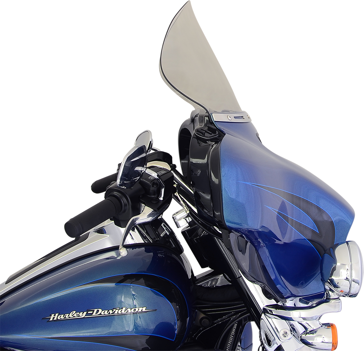 KLOCK WERKS Flare™ Windshield - 11-1/2" - Tint - FLH KWW-01-0205-2014