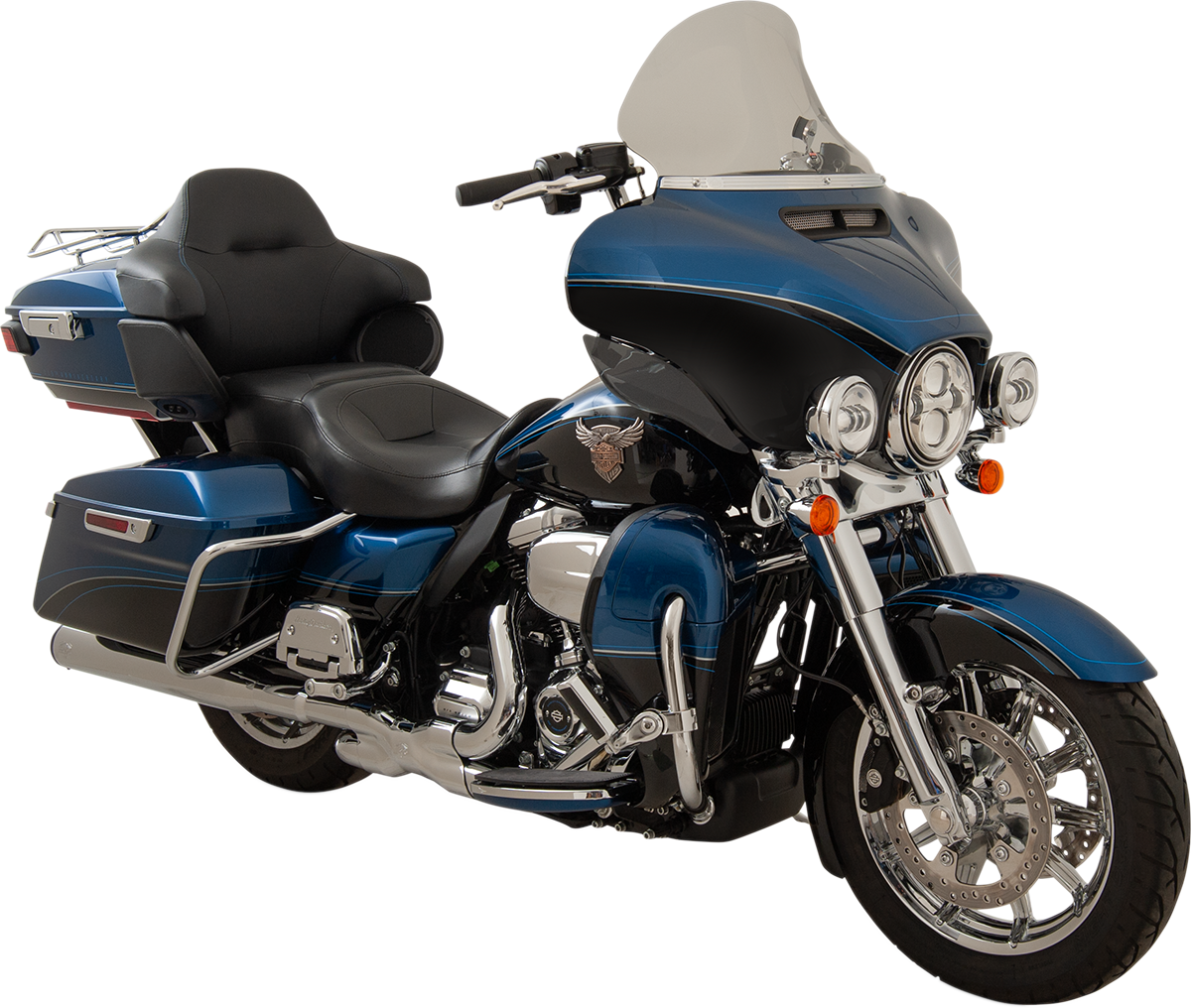 KLOCK WERKS Flare™ Windshield - 11-1/2" - Tint - FLH KWW-01-0205-2014