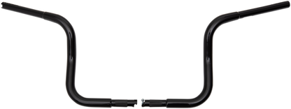 FAT BAGGERS INC. 1-1/4" EZ Install Round Top Handlebar - 10" - Black 903010-B