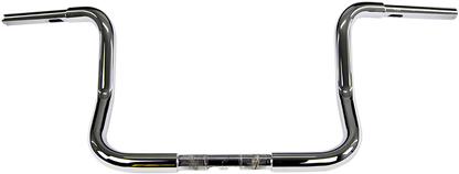 FAT BAGGERS INC. 1-1/4" EZ Install Round Top Handlebar - 12" - Chrome 903012