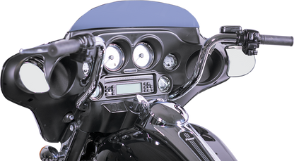 FAT BAGGERS INC. 1-1/4" EZ Install Round Top Handlebar - 12" - Chrome 903012