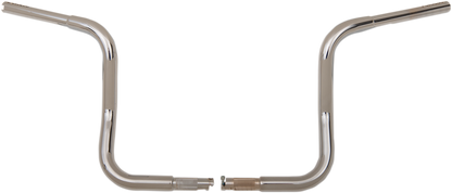 FAT BAGGERS INC. 1-1/4" EZ Install Round Top Handlebar - 12" - Chrome 903012