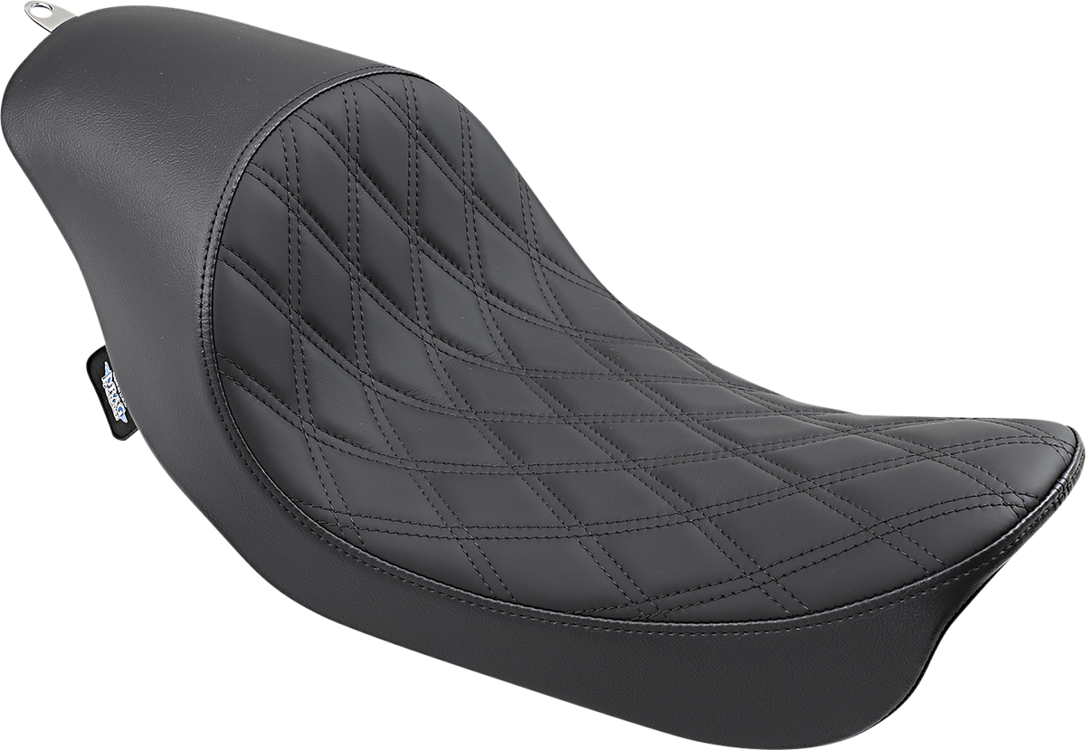 DRAG SPECIALTIES SEATS 3/4 Solo Seat - Low - Diamond Stitch - FXD/FLD '06-'17 0803-0543