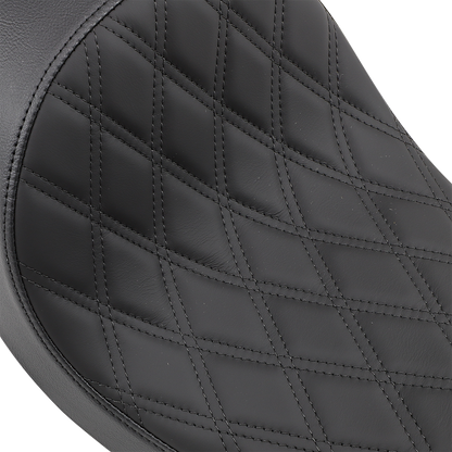 DRAG SPECIALTIES SEATS 3/4 Solo Seat - Low - Diamond Stitch - FXD/FLD '06-'17 0803-0543