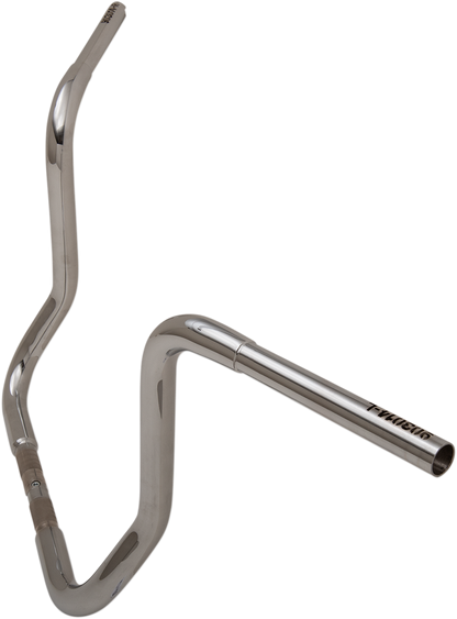 FAT BAGGERS INC. 1-1/4" EZ Install Round Top Handlebar - 14" - Chrome 903014