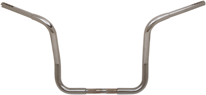 FAT BAGGERS INC. 1-1/4" EZ Install Round Top Handlebar - 14" - Chrome 903014