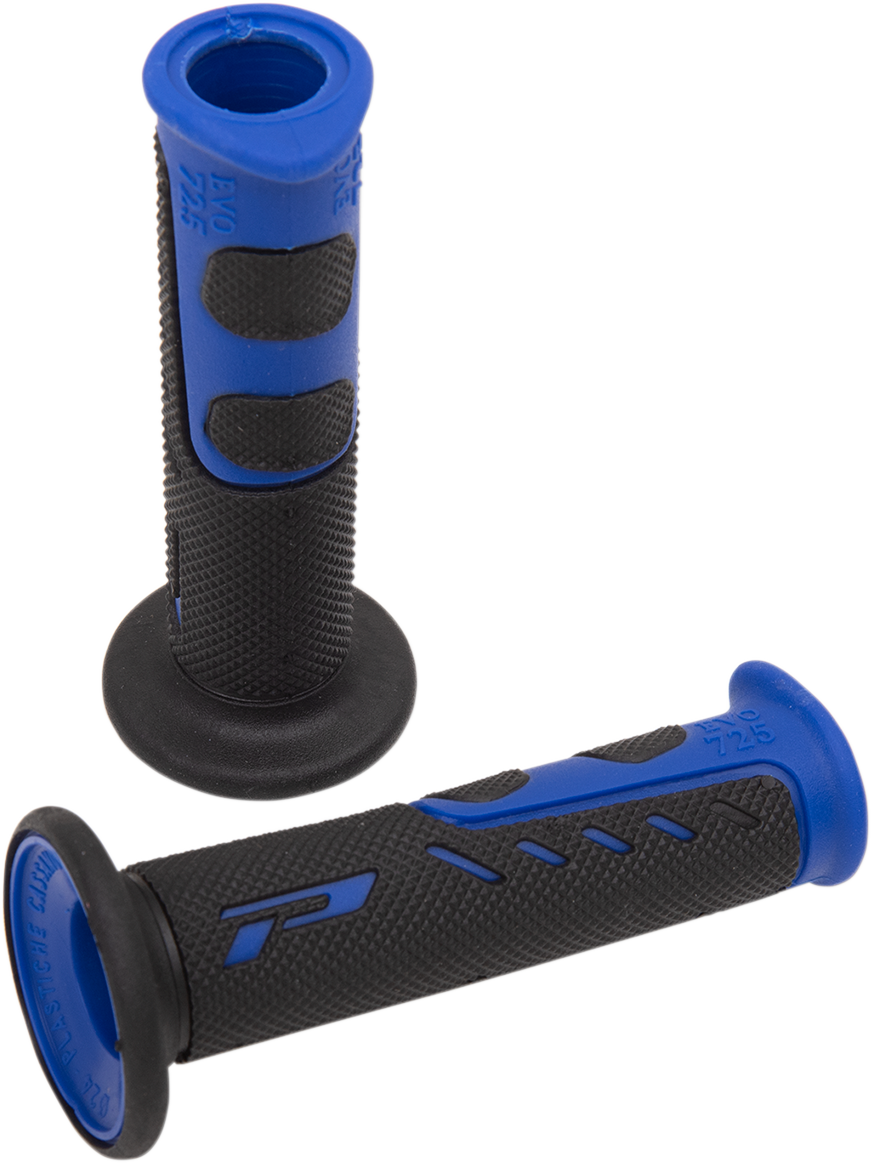 PRO GRIP 725 EVO Molded Gel Grips - Open Ends - Blue/Black PA0725OEBL02