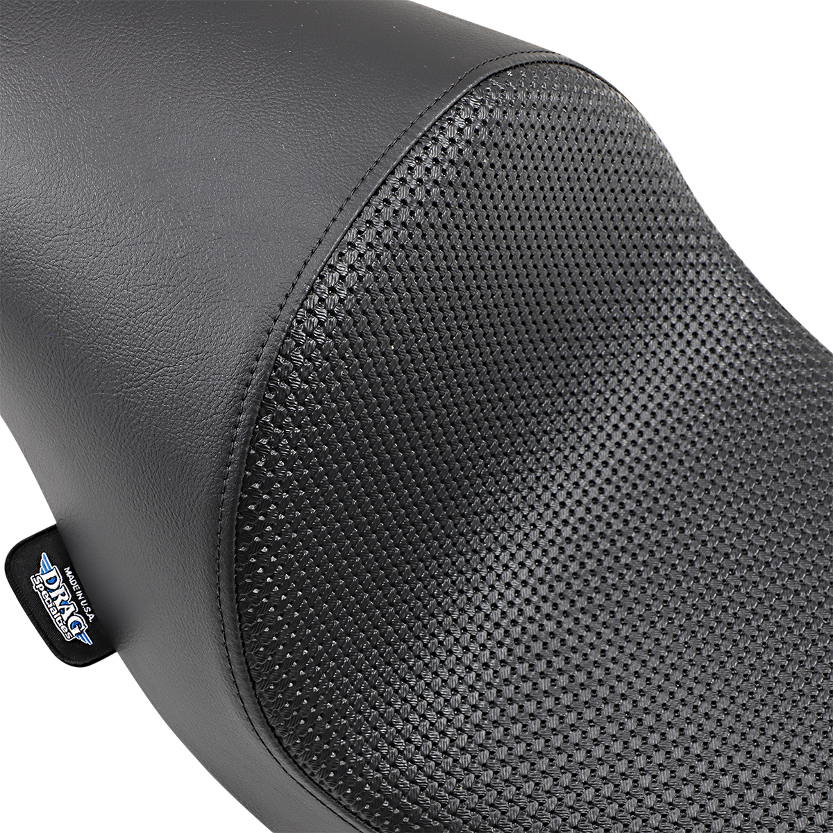 DRAG SPECIALTIES SEATS 3/4 Solo Seat - Low - Basketweave - FXD/FLD '06-'17 0803-0545