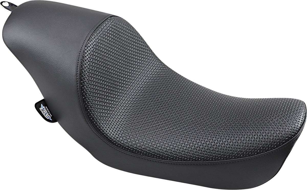 DRAG SPECIALTIES SEATS 3/4 Solo Seat - Low - Basketweave - FXD/FLD '06-'17 0803-0545