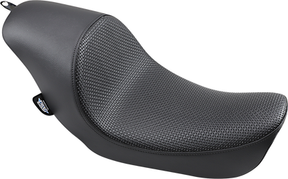 DRAG SPECIALTIES SEATS 3/4 Solo Seat - Low - Basketweave - FXD/FLD '06-'17 0803-0545