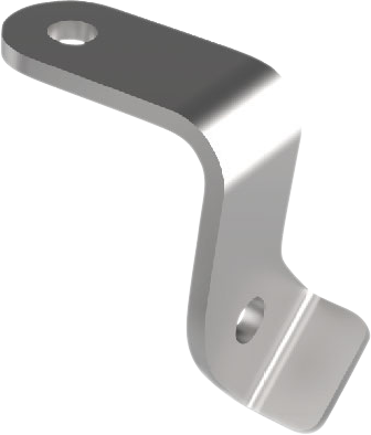 CIRO Flagpole Mount - Antenna Mount - Chrome 70608