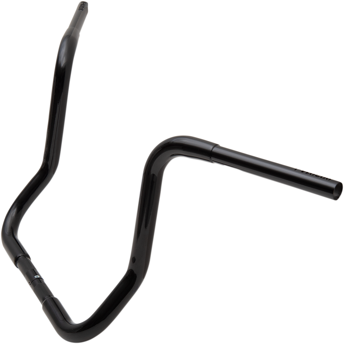 FAT BAGGERS INC. 1-1/4" EZ Install Round Top Handlebar - 14" - Black 903014-B