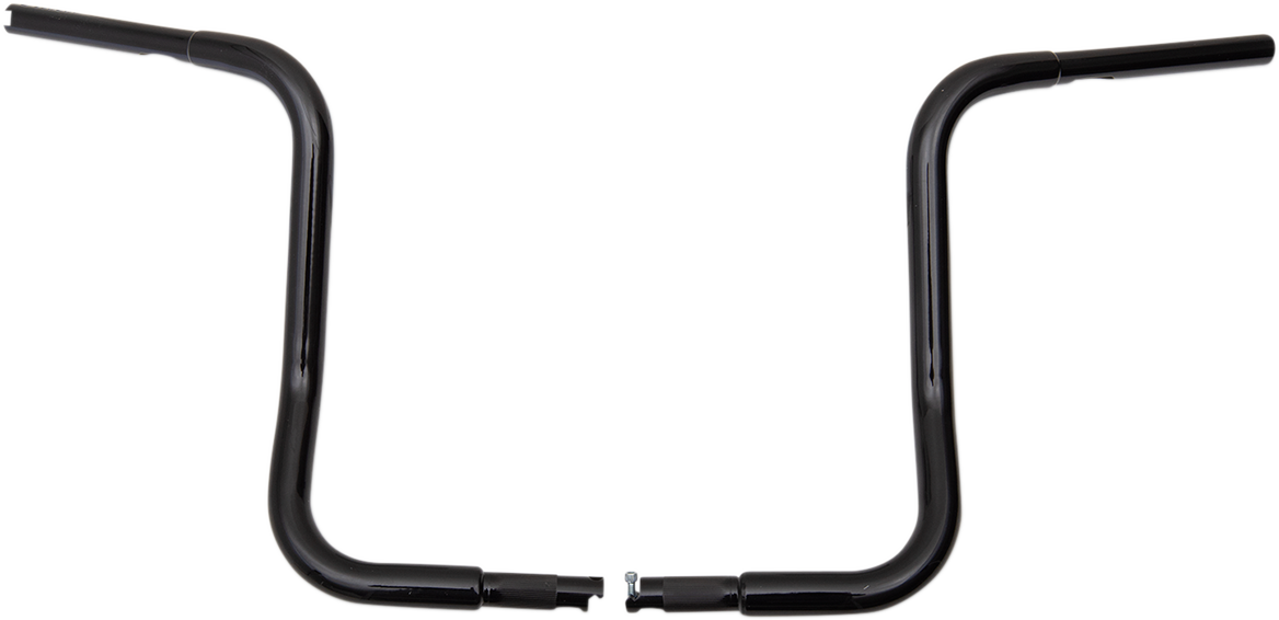 FAT BAGGERS INC. 1-1/4" EZ Install Round Top Handlebar - 14" - Black 903014-B