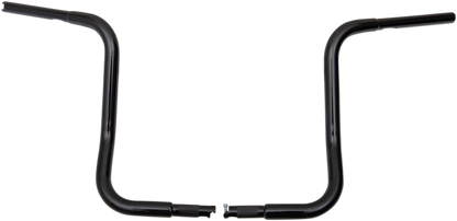 FAT BAGGERS INC. 1-1/4" EZ Install Round Top Handlebar - 14" - Black 903014-B