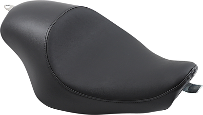 DRAG SPECIALTIES SEATS 3/4 Solo Seat - Black - Smooth - XL '04-'22 0804-0743
