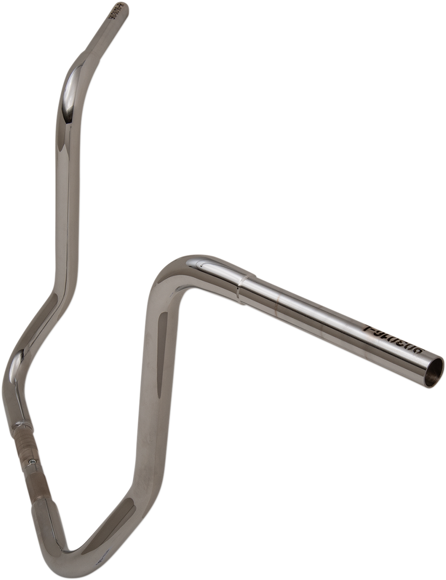 FAT BAGGERS INC. 1-1/4" EZ Install Round Top Handlebar - 16" - Chrome 903016