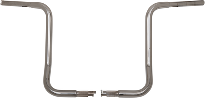FAT BAGGERS INC. 1-1/4" EZ Install Round Top Handlebar - 16" - Chrome 903016