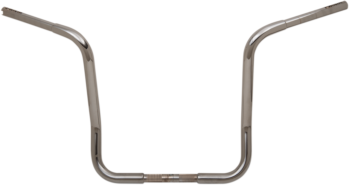 FAT BAGGERS INC. 1-1/4" EZ Install Round Top Handlebar - 16" - Chrome 903016