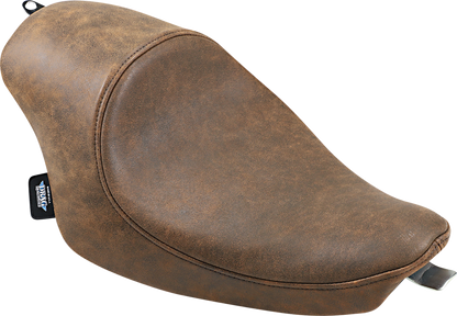 DRAG SPECIALTIES SEATS 3/4 Solo Seat - Brown - Distressed - XL '04-'22 0804-0747