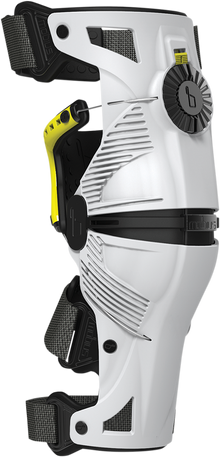 MOBIUS X8 Knee Braces - White/Yellow - XS 1010101
