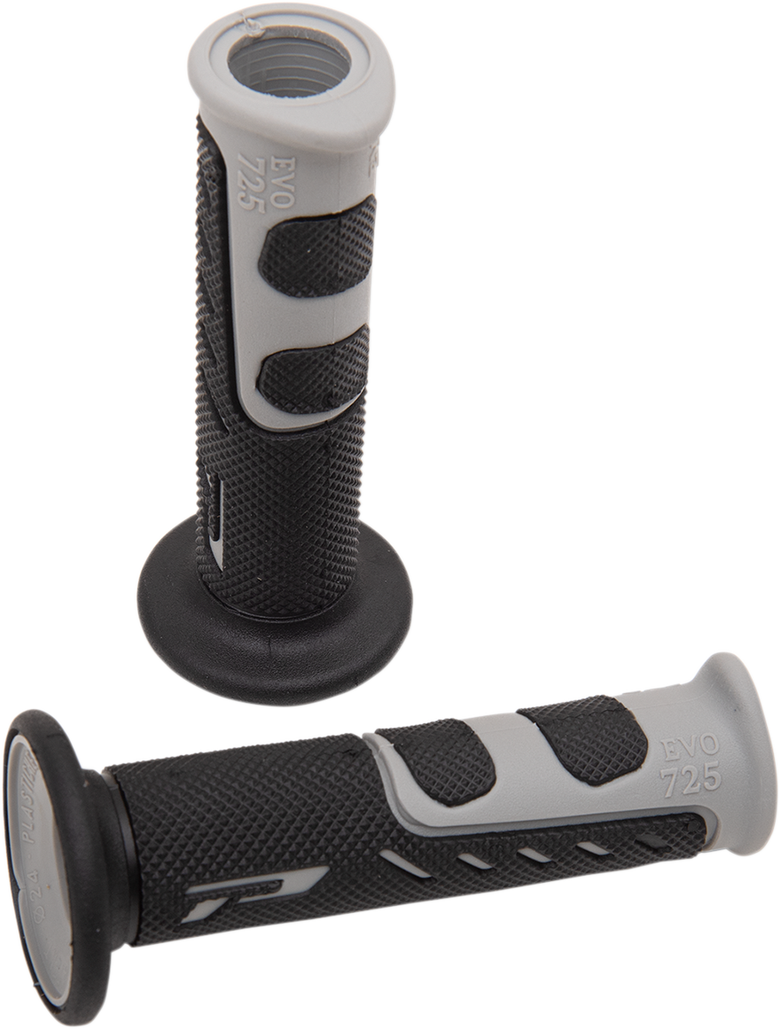 PRO GRIP 725 EVO Molded Gel Grips - Open Ends - Gray/Black PA0725OEGR02