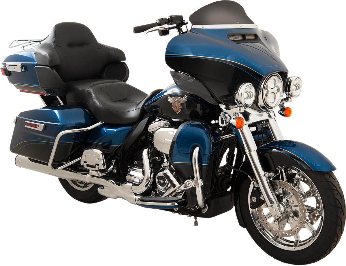 KLOCK WERKS Flare™ Windshield - 5" - Black - FLH KWW-01-0319