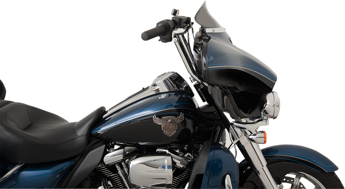 KLOCK WERKS Flare™ Windshield - 5" - Black - FLH KWW-01-0319