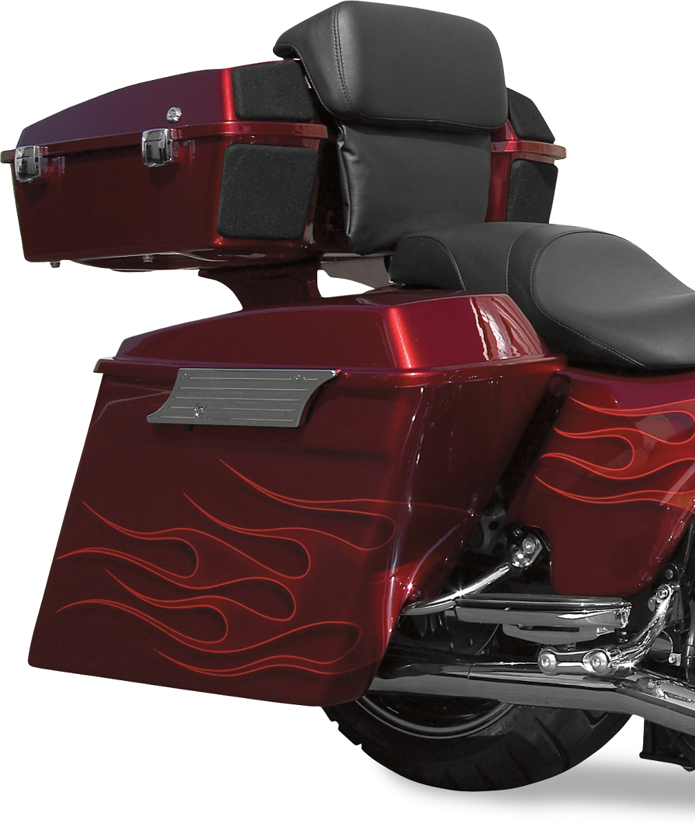 CYCLE VISIONS Saddlebag - with Exhaust Cut-out - Right CV7261