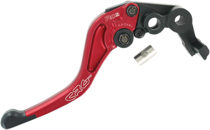 CRG RC2 Shorty Brake Lever - Red 2RN-521-H-R