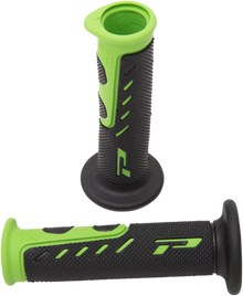 PRO GRIP 725 EVO Molded Gel Grips - Open Ends - Green/Black PA0725OEVE02