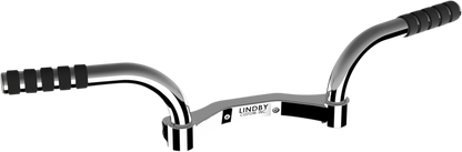 LINDBY Adjustable Footrest - Chrome - FLH '14-'25 280000