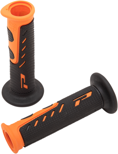 PRO GRIP 725 EVO Molded Gel Grips - Open Ends - Orange/Black PA0725OEAR02