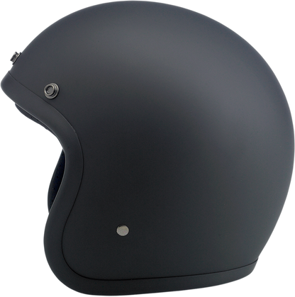BILTWELL Bonanza Helmet - Flat Black - Large 1001-201-204