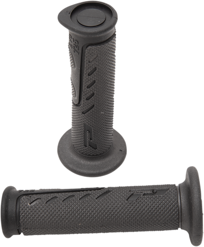 PRO GRIP 725 EVO Molded Gel Grips - Open Ends - Titanium/Black PA0725OENE02