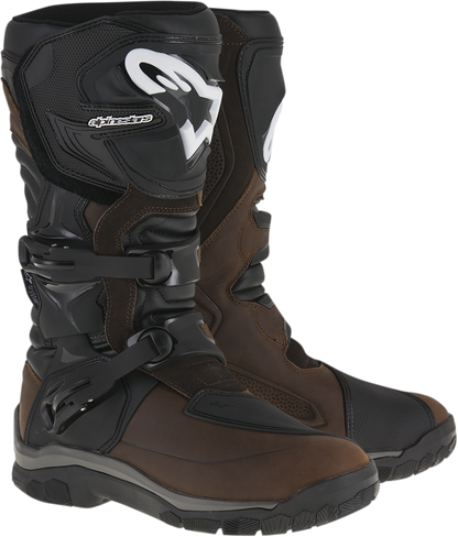 ALPINESTARS Corozal Adventure Drystar® Oiled Leather Boots - Brown - US 8 / EU 42 2047717-82-8