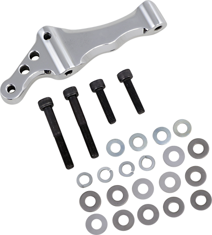 SPEED MERCHANT Caliper Mount - 13" - Left - Polished SM-HDRBM13LP