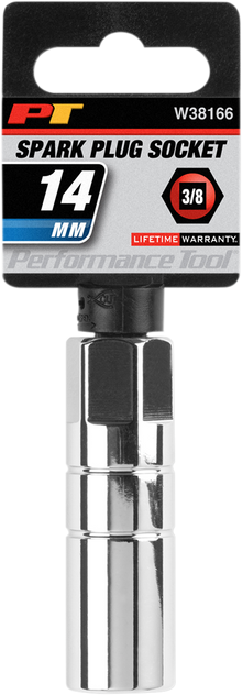 PERFORMANCE TOOL Socket - Spark/Plug - 14 mm W38166