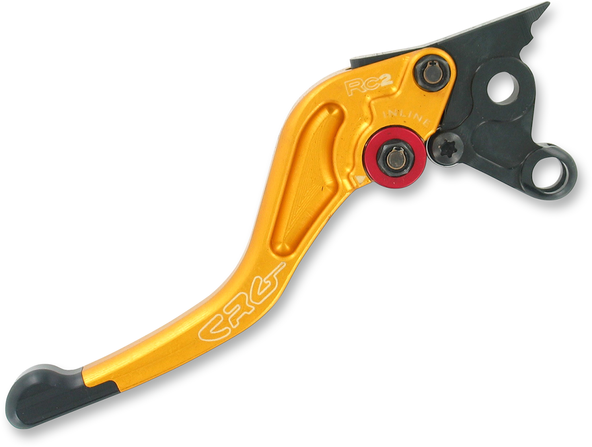 CRG RC2 Shorty Brake Lever - Gold 2AB-521B-H-G