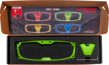 SEIZMIK Trim Kit - Halo-RA Series/Rear View/Mirror - Green 56-18101