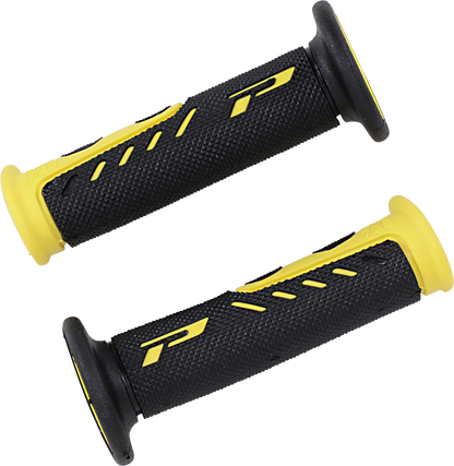 PRO GRIP 725 EVO Molded Gel Grips - Open Ends - Yellow/Black PA0725OEGI02