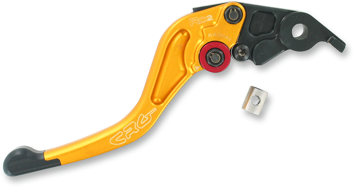 CRG RC2 Shorty Brake Lever - Gold 2RB-517-H-G