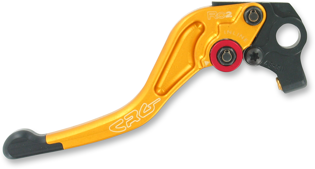 CRG RC2 Shorty Brake Lever - Gold 2AB-511B-H-G