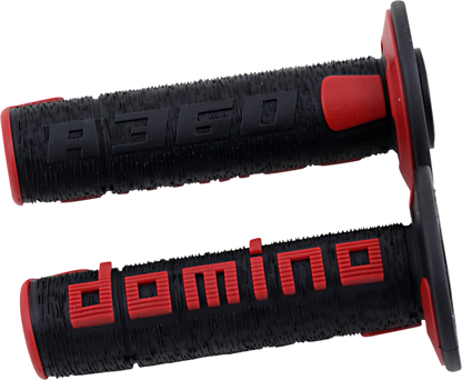 G2 ERGONOMICS CORP. A360 Off-Road Grips - Black/Red A36041C4042A7-0