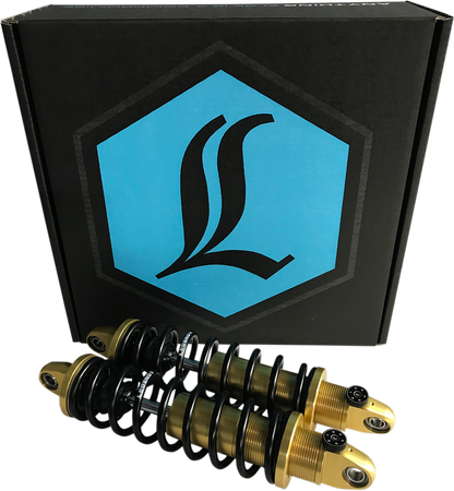 LEGEND SUSPENSION REVO-A Shocks - 12" - Gold - Heavy Duty 1310-1779