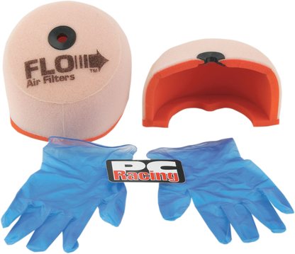 PC RACING Flo® Air Filter - Gas Gas/Honda/Husqvarna/Kawasaki/KTM/Suzuki/Yamaha PCF1X