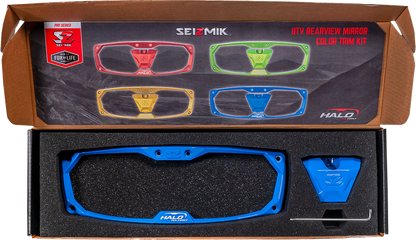 SEIZMIK Trim Kit - Halo-RA Series/Rear View/Mirror - Blue 56-18102