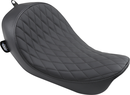 DRAG SPECIALTIES SEATS Low Solo Seat - Diamond Stitch - FXD/FLD '06-'17 0803-0547