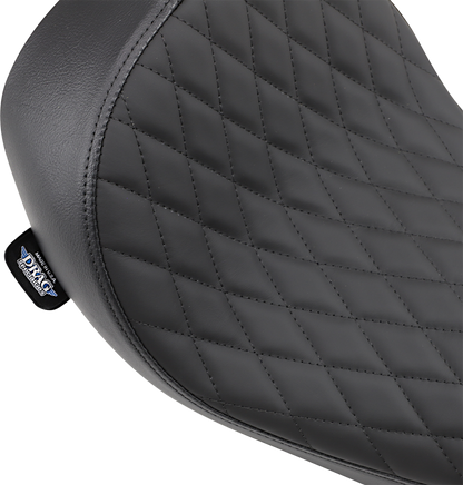 DRAG SPECIALTIES SEATS Low Solo Seat - Diamond Stitch - FXD/FLD '06-'17 0803-0547