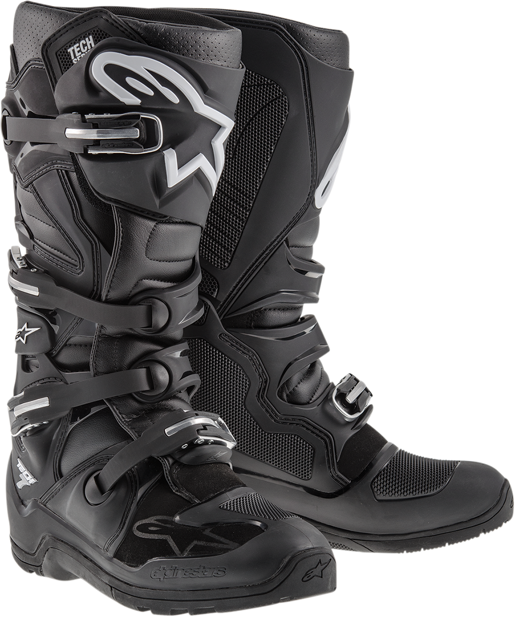 ALPINESTARS Tech 7 Enduro Boots - Black - US 8 / EU 42 2012114-10-08