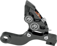 PERFORMANCE MACHINE (PM) 4-Piston Caliper - Rear - Contrast Cut™ - 08-16 FL 1257-0081-A-BM